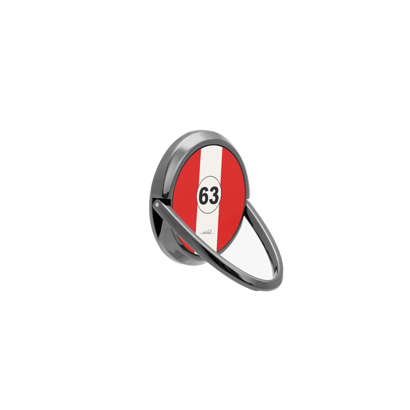 Monza Red Handy Ring-Halterung-zoom-