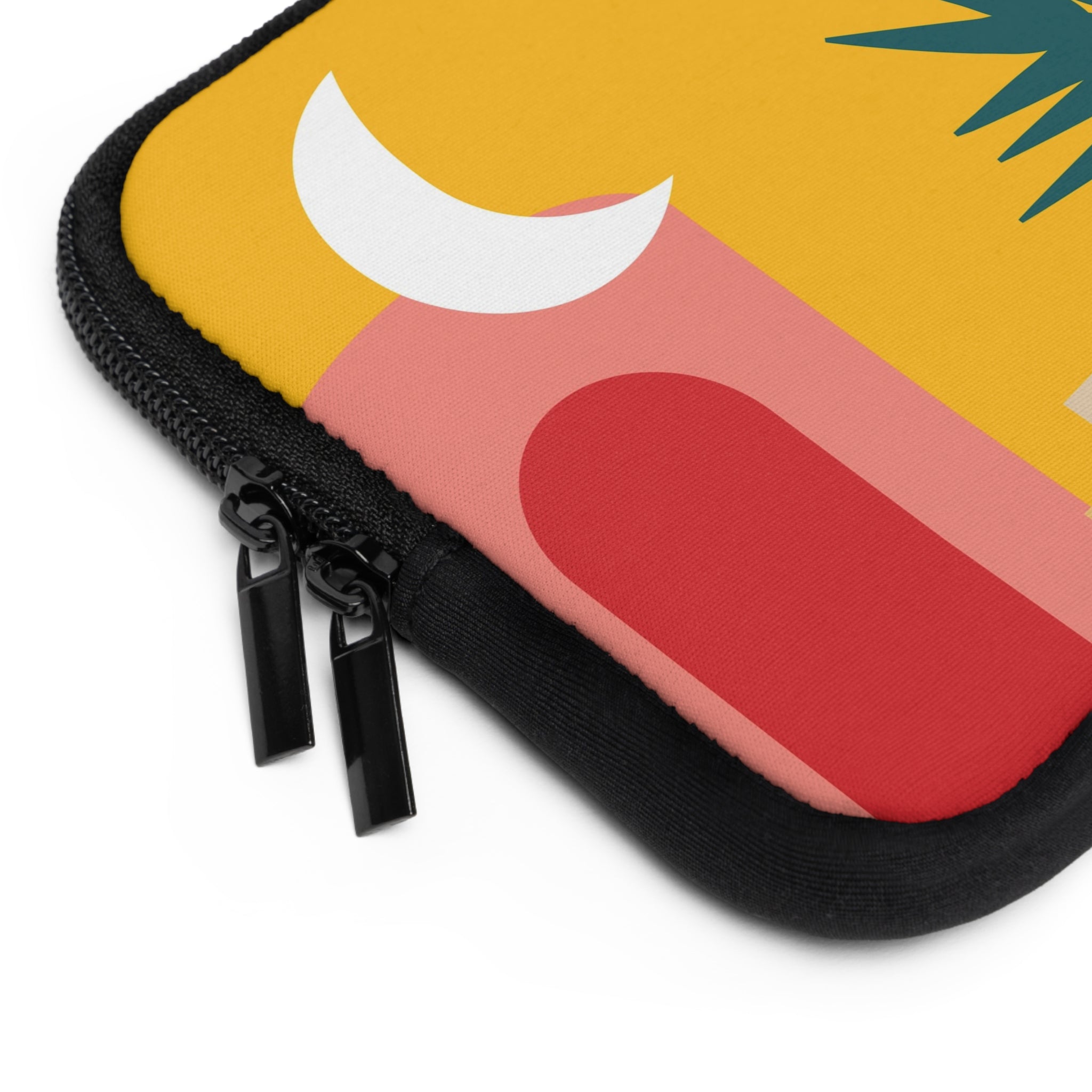 Tropical Sunset Laptop Sleeve by etchd, view 2