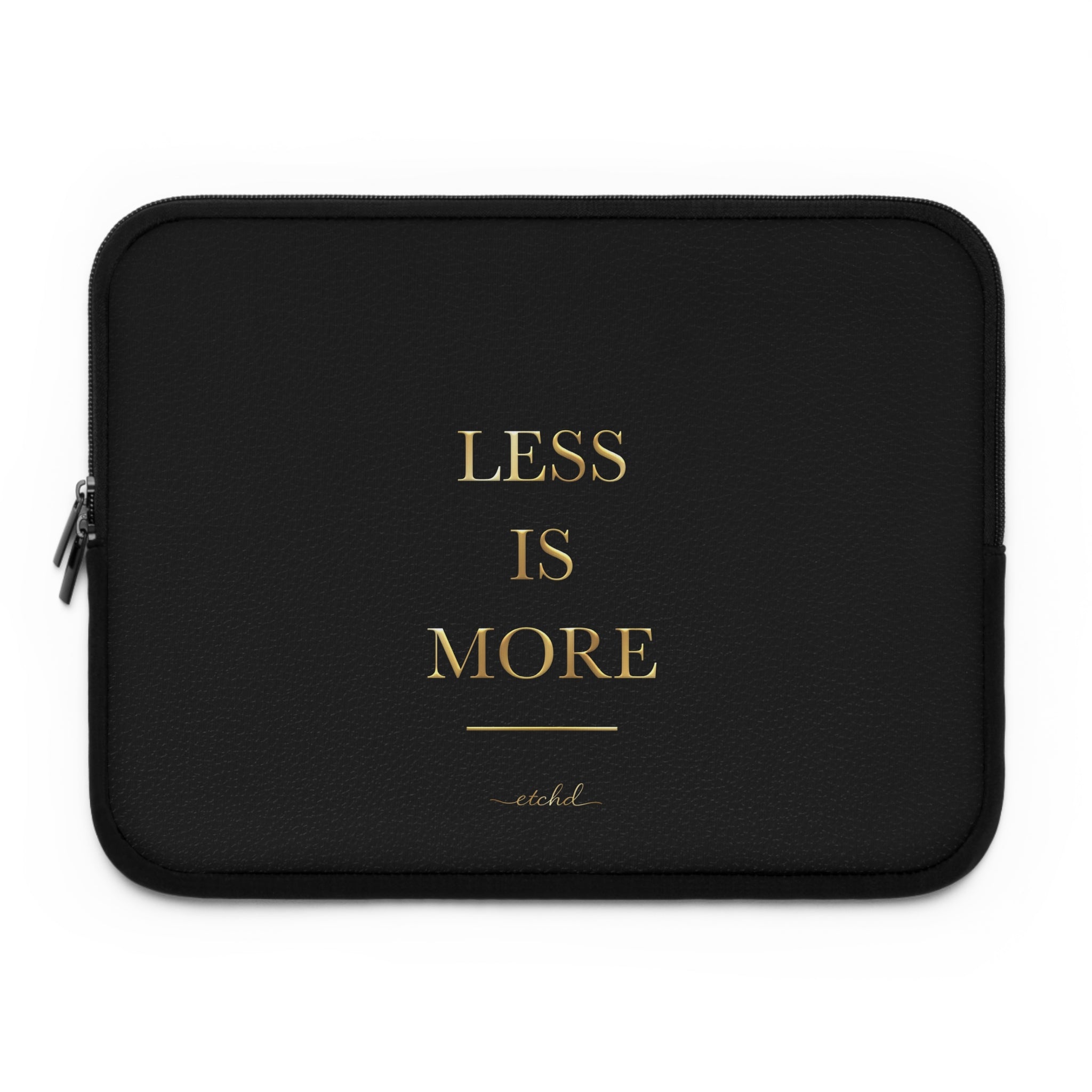 Less Is More Laptop Sleeve by etchd