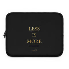 Less Is More Laptop Sleeve by etchd