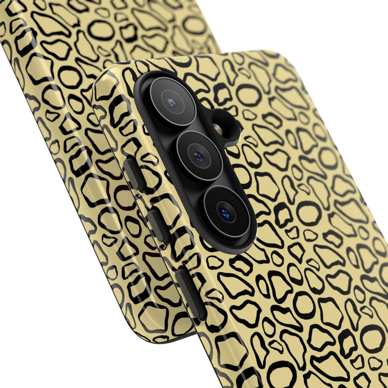 Abstract Print Butter Phone Case by etchd, view 219
