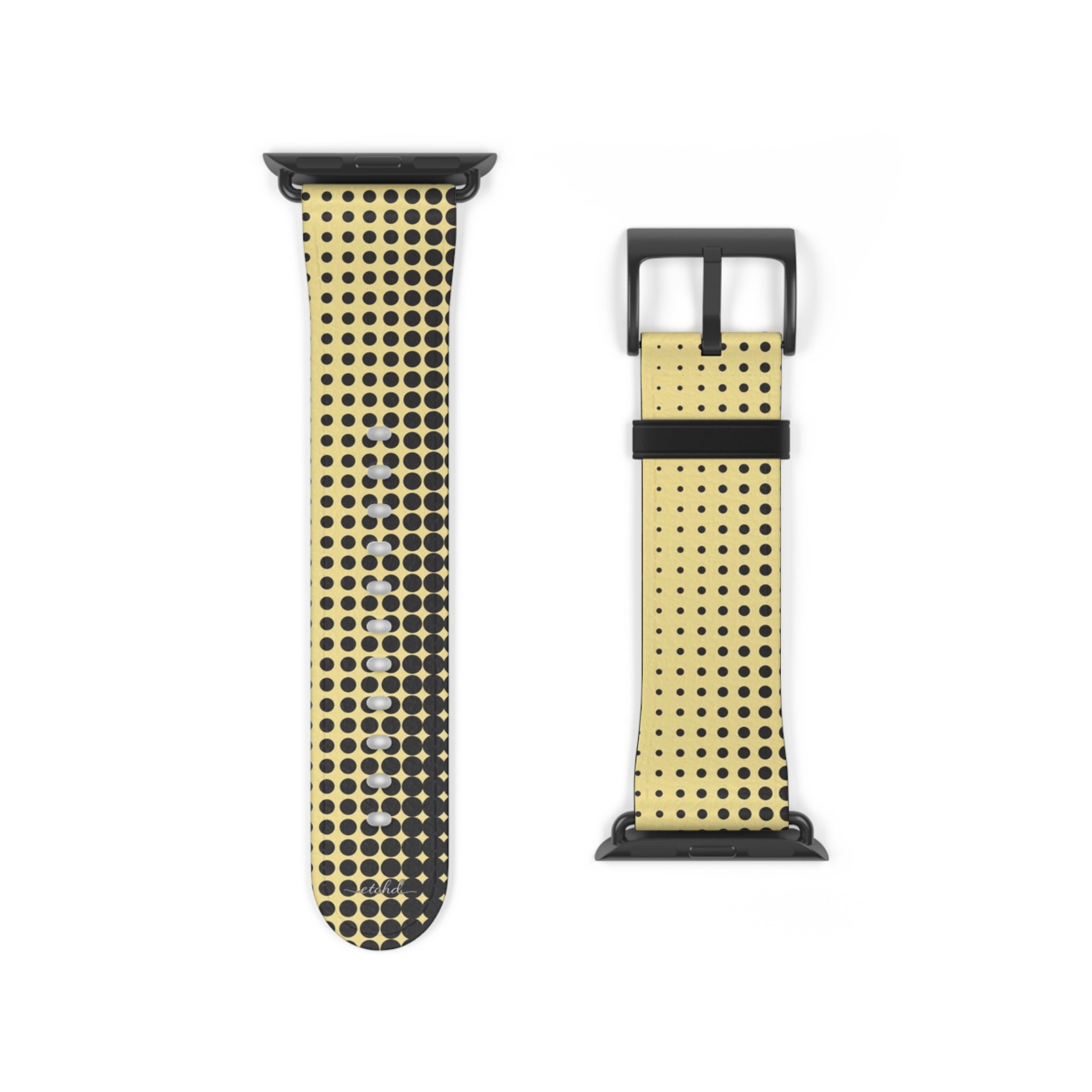 Butter Halftone Smartwatch Strap by etchd, view 9