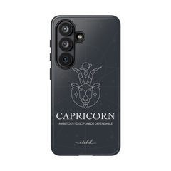 Capricorn Phone Case by etchd, view 61