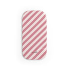 Blush & Cream Striped Diagonal Anello clip per telefono