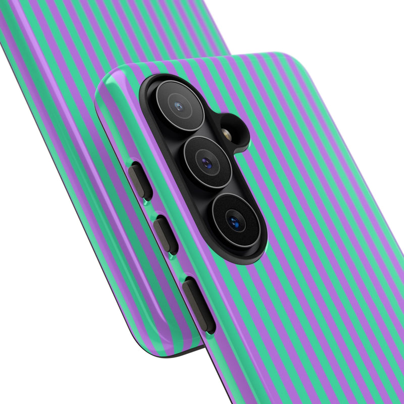 Lilac And Hypermint Phone Case by etchd, view 209