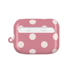 Cream & Blush Polka Dot AirPod Case by etchd, view 7