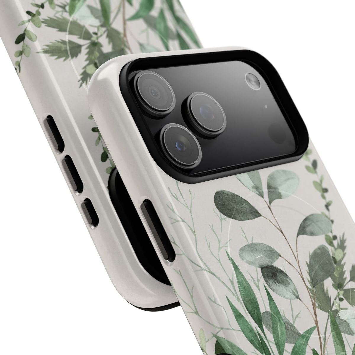 Botanical Leaf Magnetic Phone Case by etchd, view 70