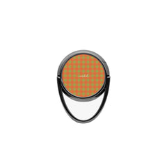 Persimmon & Wasabi Gingham Phone Ring Holder by etchd, view 4