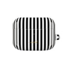 Black & White Striped Custodia per AirPods