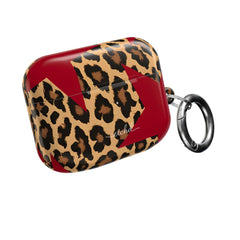 Leopard & Red Stars AirPod Case by etchd, view 8