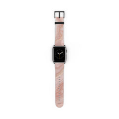 Rose Quartz Smartwatch Strap by etchd
