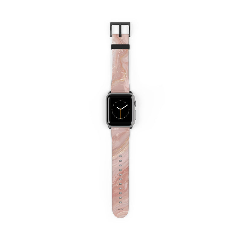 Rose Quartz Smartwatch Strap-zoom-