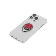 Red & Leopard Stars Phone Ring Holder by etchd, view 6