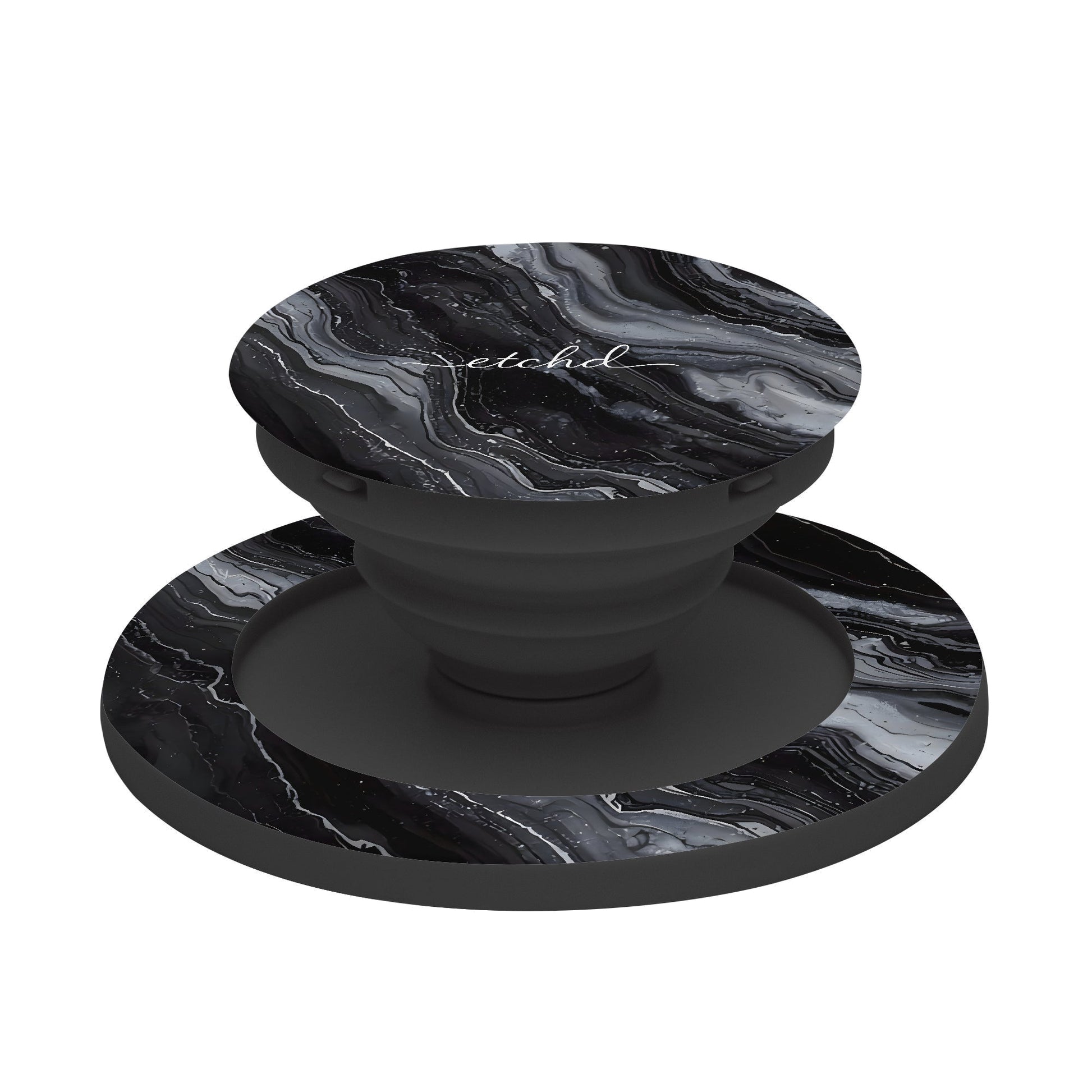 Onyx Pearl Phone Grip And Stand by etchd, view 6