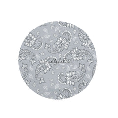 Dusty Blue Paisley Phone Grip And Stand by etchd, view 3