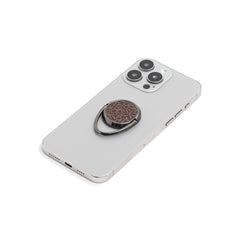 Espresso & Blush Floral Phone Ring Holder by etchd, view 6