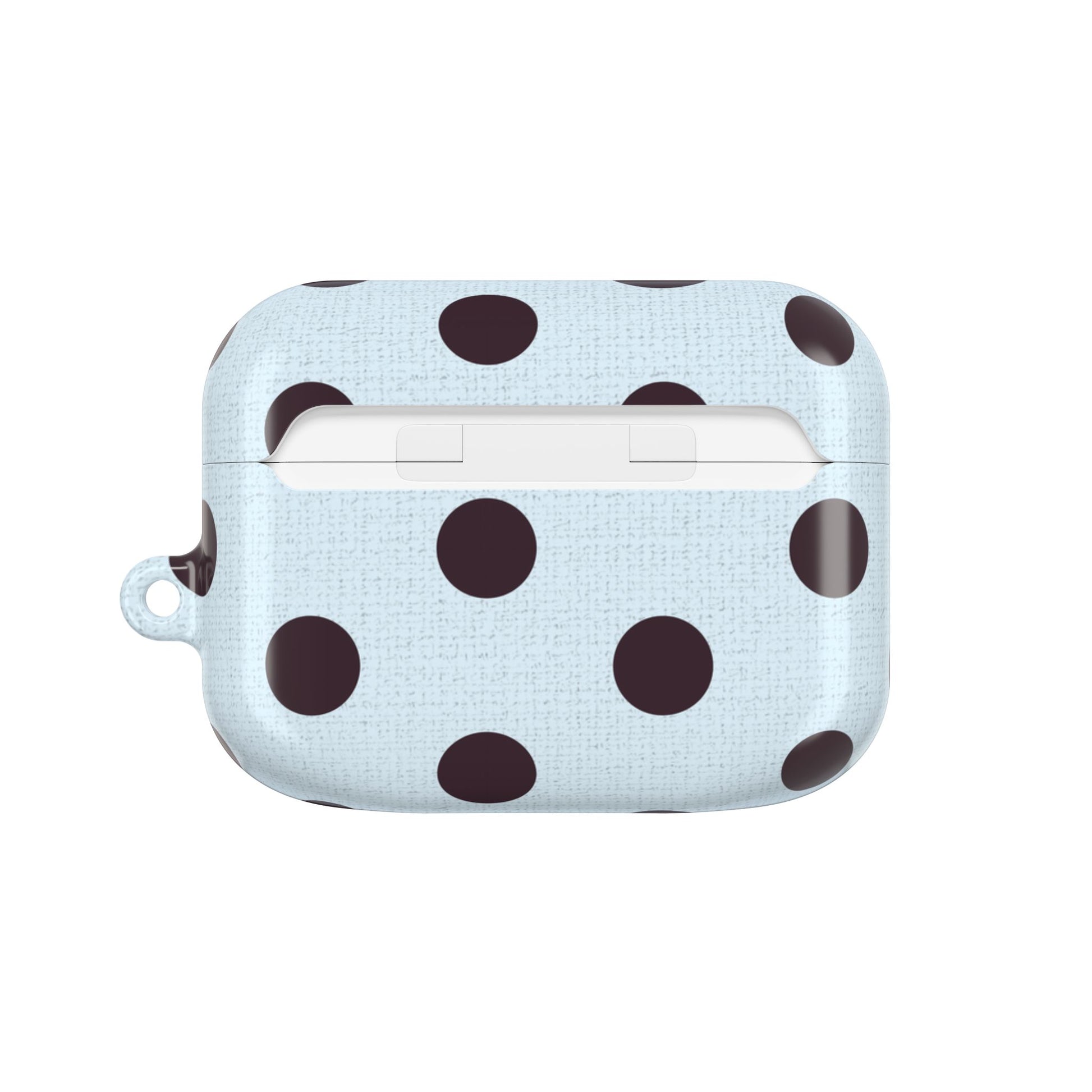 Plum & Blue Polka Dot AirPod Case by etchd, view 7