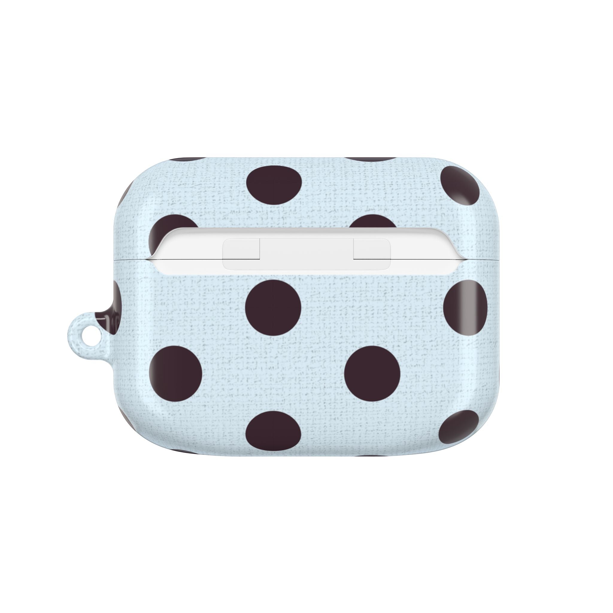 Plum & Blue Polka Dot AirPod Case by etchd, view 7
