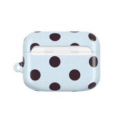 Plum & Blue Polka Dot AirPod Case by etchd, view 7