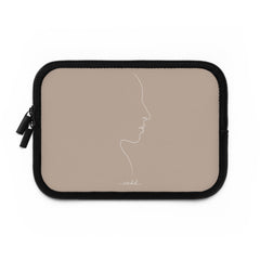 Line Profile Laptop Sleeve by etchd, view 2