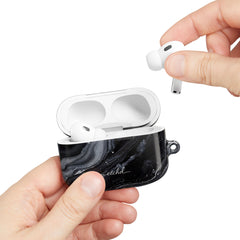 Onyx Pearl AirPod Case by etchd, view 11