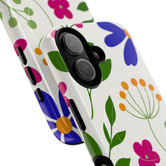 Funky Floral Magnetic Phone Case by etchd, view 87