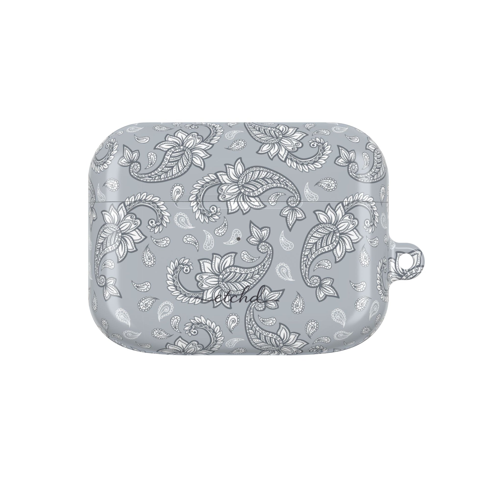 Dusty Blue Paisley Funda para AirPods de etchd