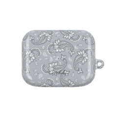 Dusty Blue Paisley Funda para AirPods de etchd