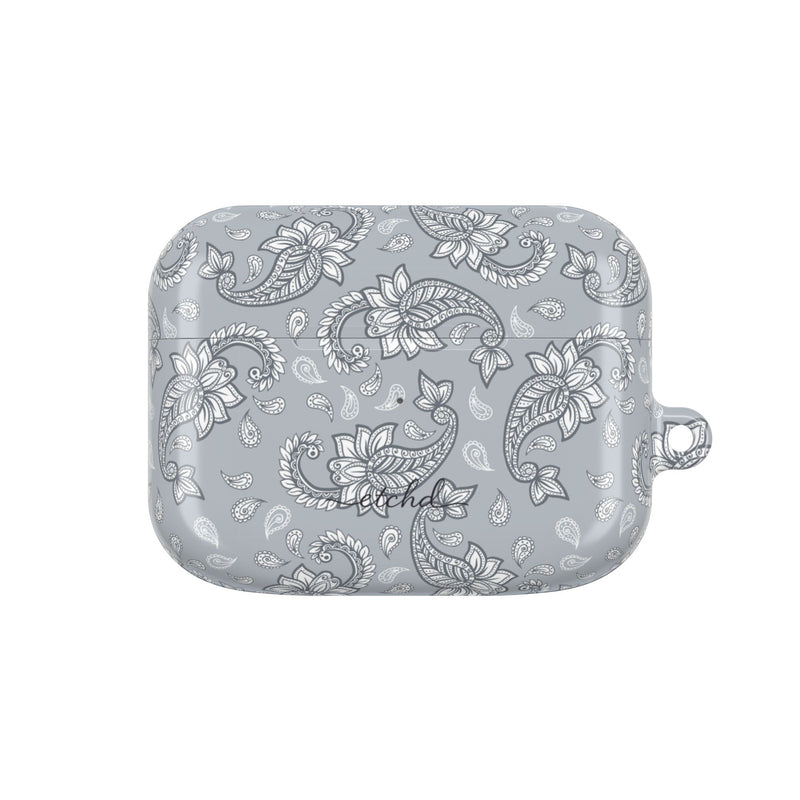 Dusty Blue Paisley Funda para AirPods de etchd