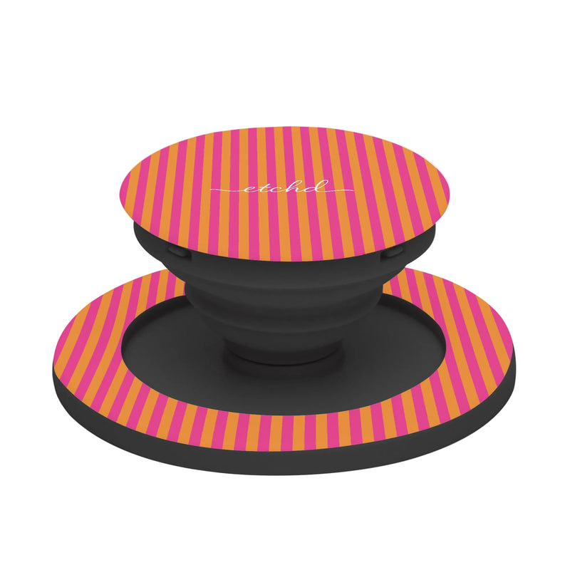 Pink And Orange Handy-Halterung mit Ständer-zoom-