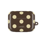 Brown & Butter Polka Dot Custodia per AirPods