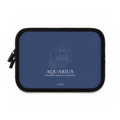 Aquarius Laptop Sleeve by etchd, view 2