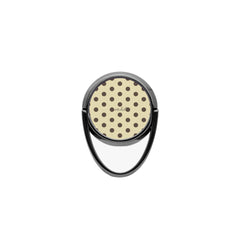 Butter Yellow And Brown Polka Dot Phone Ring Holder by etchd, view 4