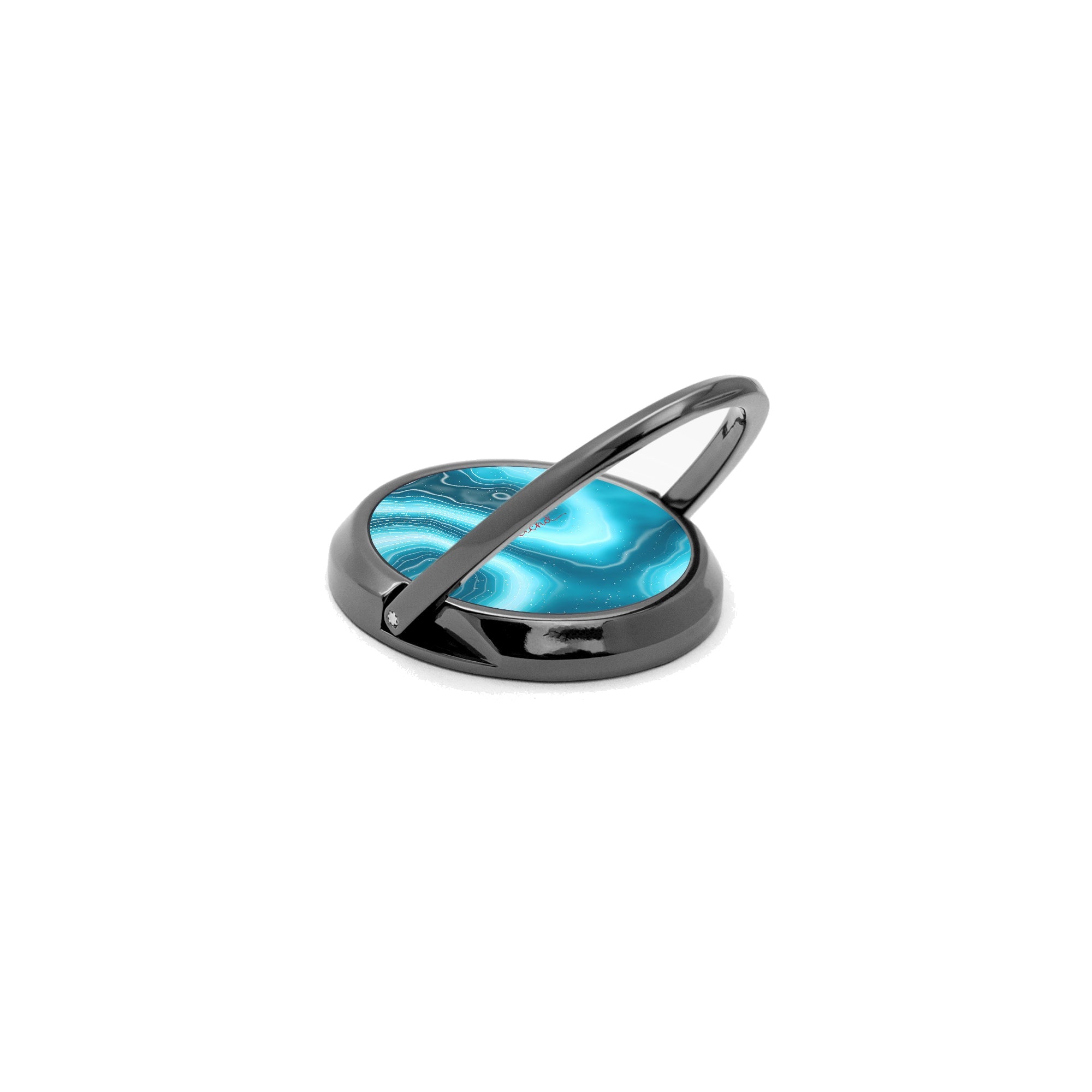 Aquamarine Phone Ring Holder by etchd, view 5