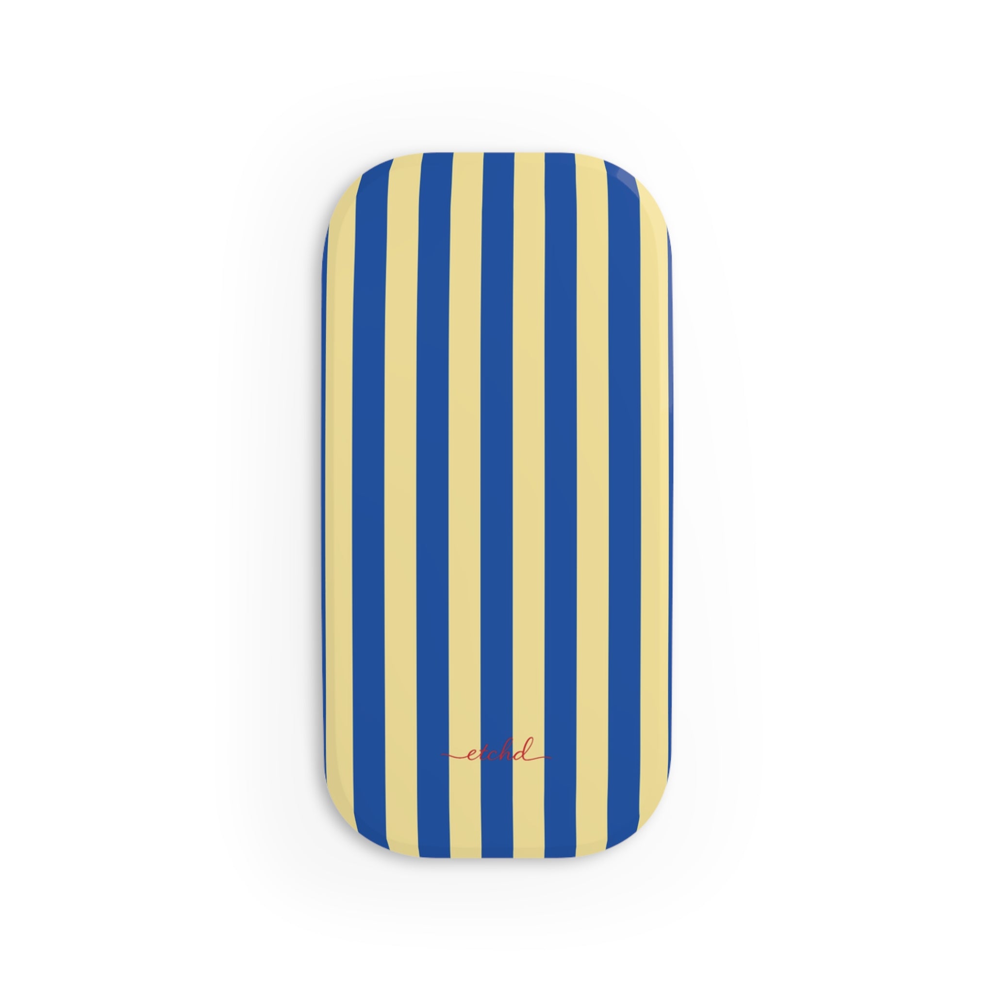 Cobalt And Butter Click-On Phone Grip by etchd, view 2