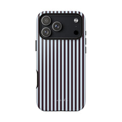 Plum & Blue Striped Phone Case by etchd, view 59