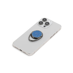 Cobalt & Butter Floral Phone Ring Holder by etchd, view 6