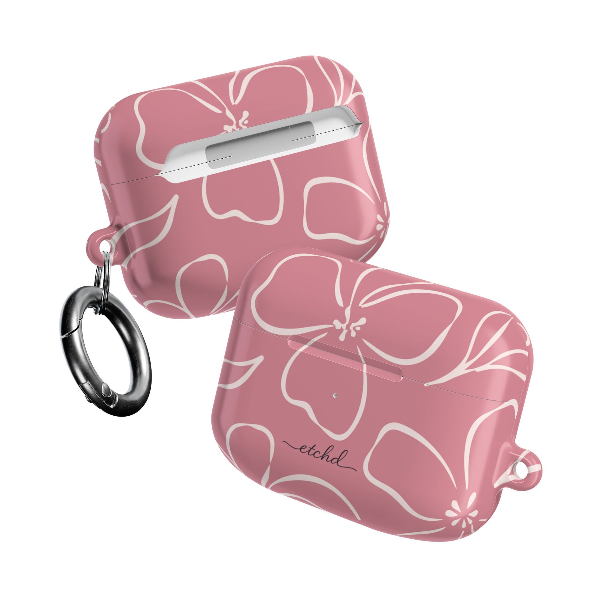 Blush & Cream Floral AirPod Case by etchd, view 10