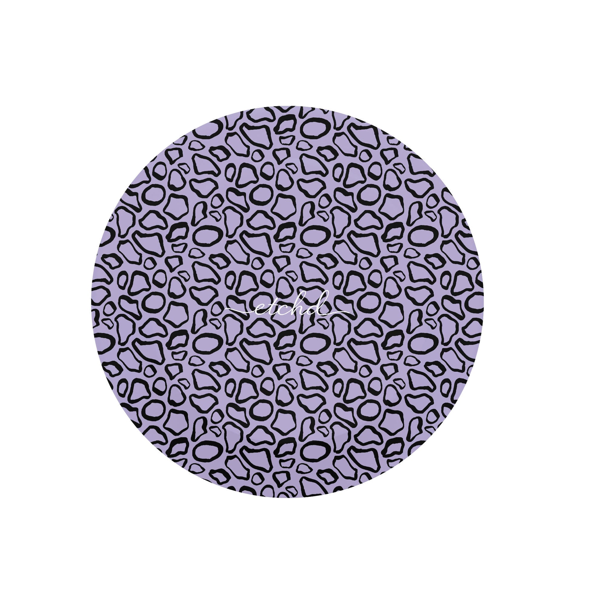 Abstract Print Lavender Phone Grip And Stand by etchd, view 2