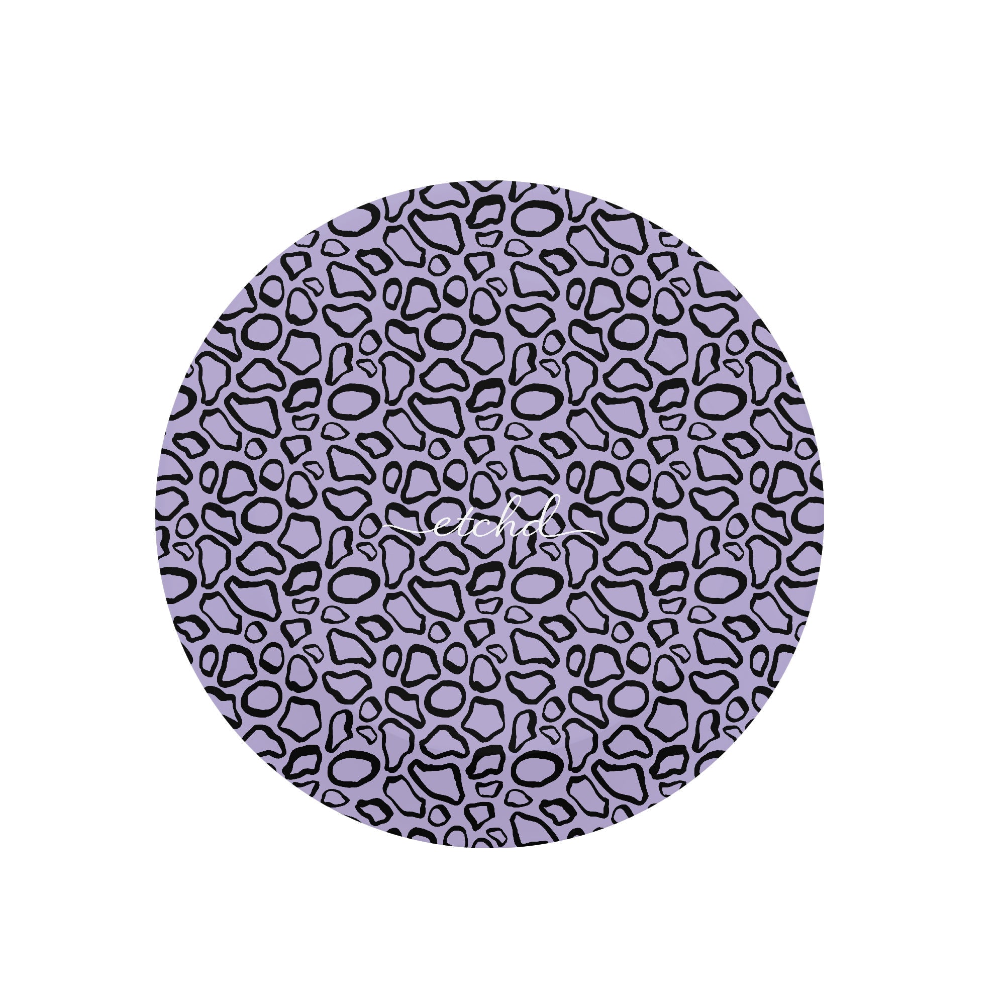 Abstract Print Lavender Phone Grip And Stand by etchd, view 2