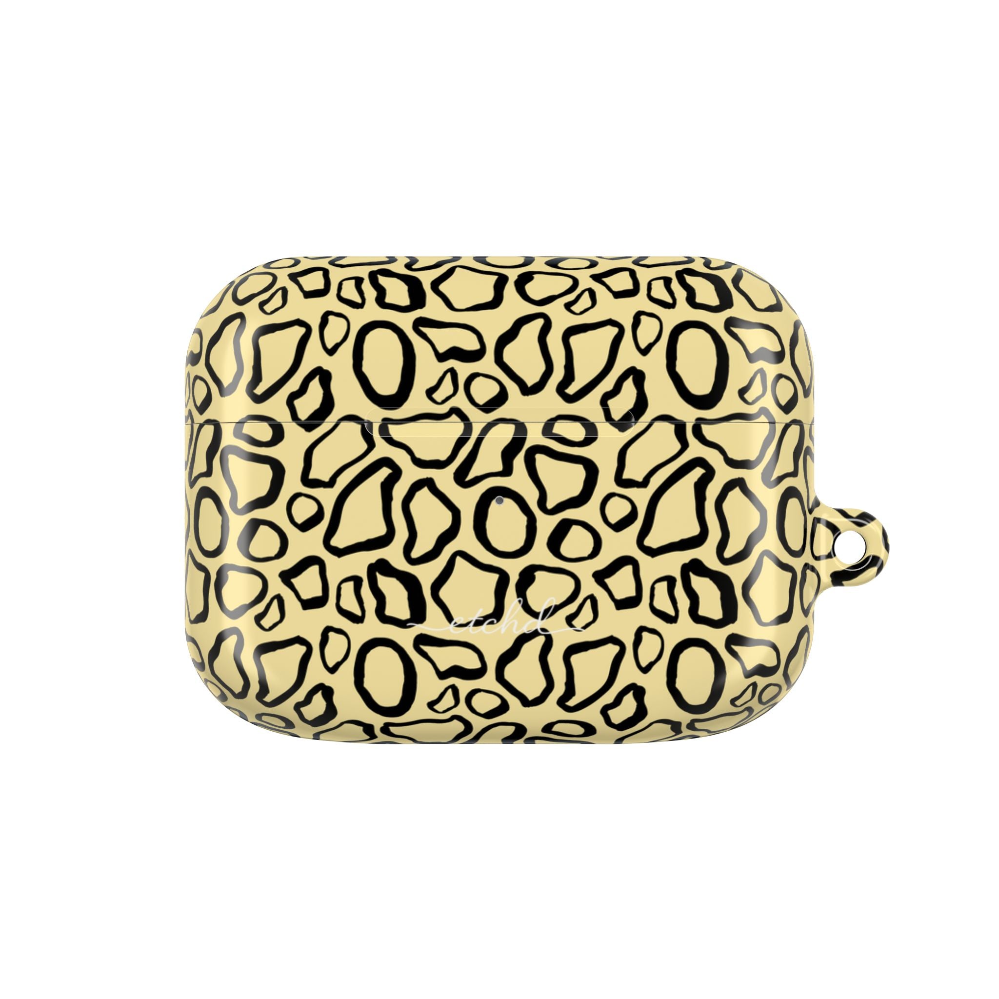Abstract Print Butter AirPod Case by etchd