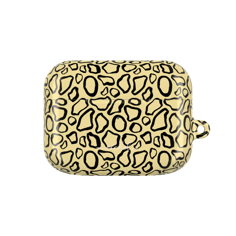 Abstract Print Butter AirPod Case by etchd