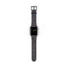 Espresso & Cerulean Floral Smartwatch Strap
