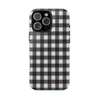 Black & White Gingham Cover per telefono