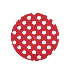 Classic Red Polka Dot Phone Grip And Stand by etchd, view 3