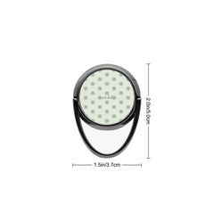 Sage Polka Dot Phone Ring Holder by etchd, view 3