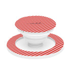 Poppy & Blush Striped Diagonal Phone Grip And Stand