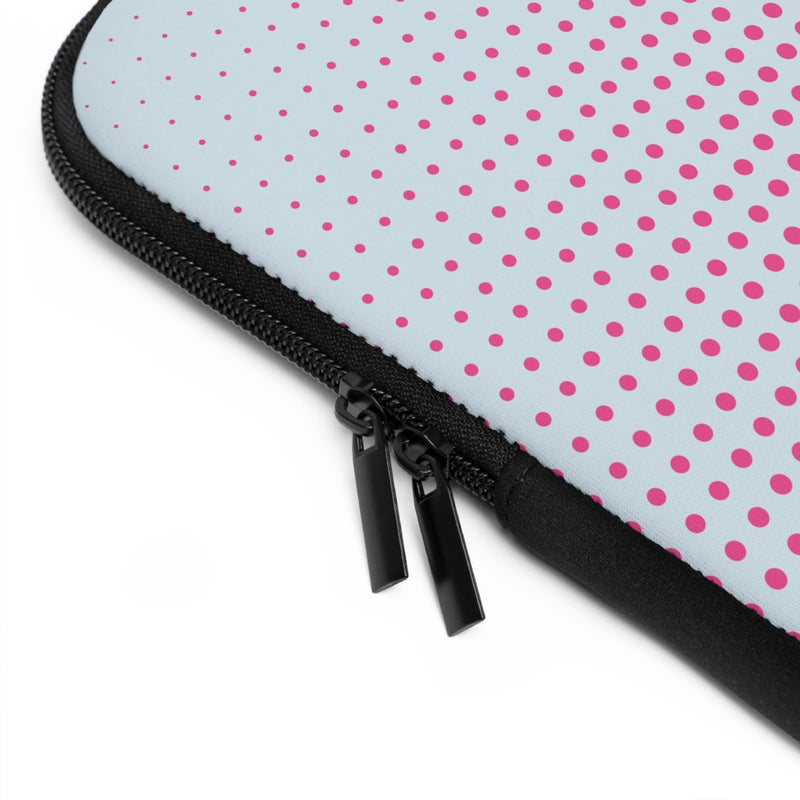 Bubblegum Halftone Laptophülle-zoom-