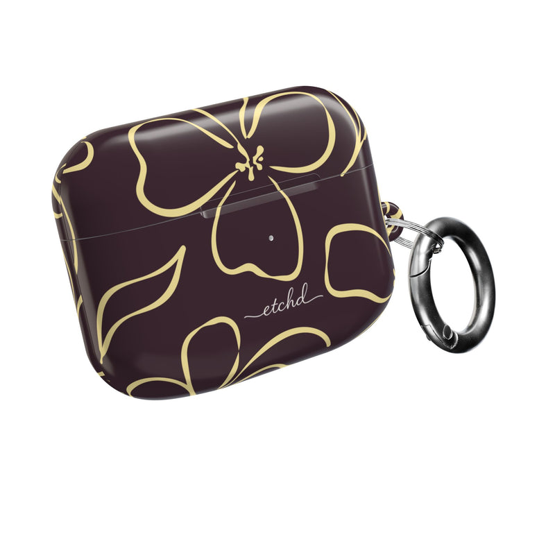 Plum & Butter Floral AirPod Case by etchd, view 8