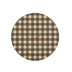 Butter & Brown Gingham Anello e supporto per telefono di etchd, vista 2